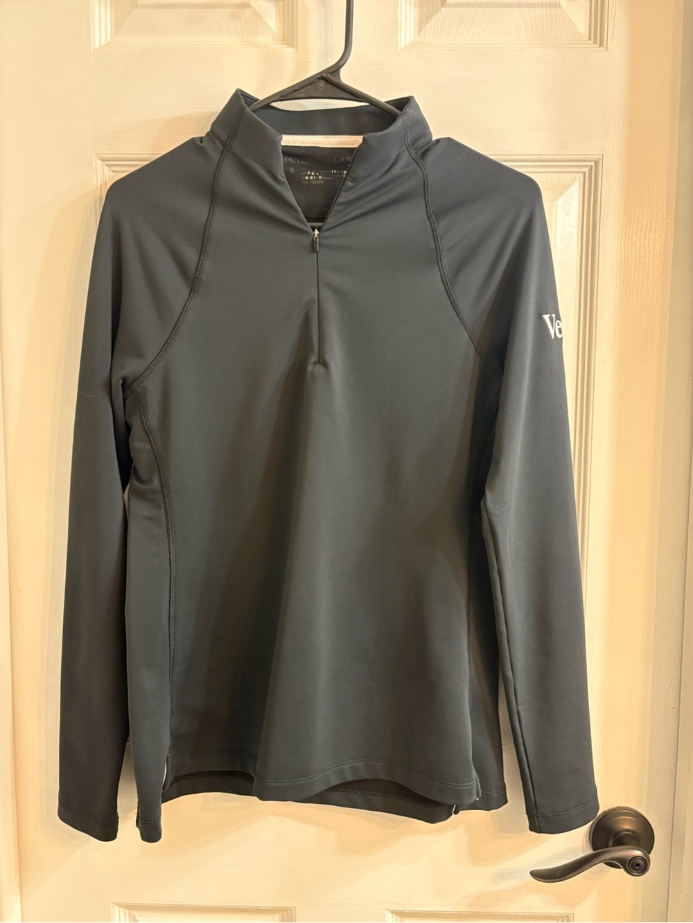 Peter Millar Women's Black Quarter-Zip Performance Pullover